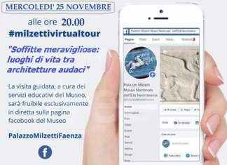 Visita guidata virtuale a Palazzo Milzetti per scoprire i luoghi normalmente non accessibili al pubblico