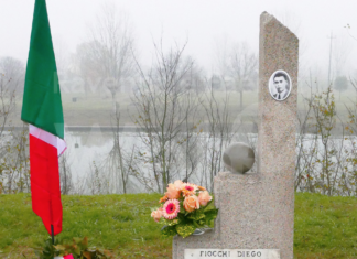 Lugo: restaurato il cippo dedicato a Diego Fiocchi, giovane morto sotto i bombardamenti del 1945