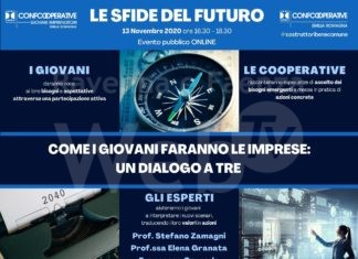 “Le sfide del futuro. Come i giovani faranno impresa”: appuntamento online con i Giovani Cooperatori