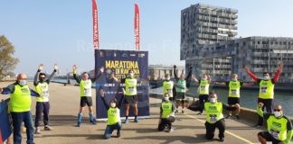 Una staffetta simbolica in sicurezza nel giorno della Maratona di Ravenna