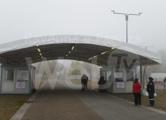 Nuova postazione di drive through al Pala De Andrè: tamponi iniziati oggi