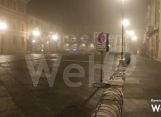 Ravenna, una città spaventata dal Covid tra la nebbia e il silenzio