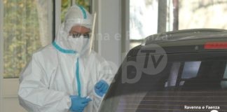 Inaugurata la nuova postazione drive through di piazzale Tambini per i tamponi