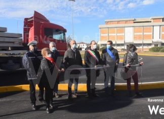 Sant’Agata sul Santerno, inaugura la nuova rotonda: maggiore sicurezza sulle strade