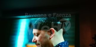 Il presidente della Pro loco Lugo Cristiano Cavolini in gara a Masterchef