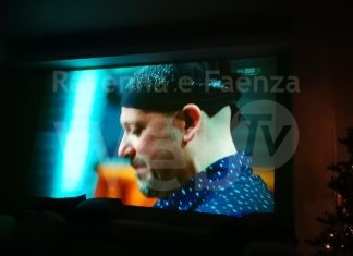 Il presidente della Pro loco Lugo Cristiano Cavolini in gara a Masterchef