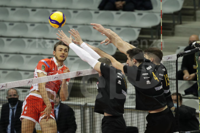 RAVENNA 9/12/2020. VOLLEY PALLAVOLO. CONSAR PORTO ROBUR COSTA - BLU VOLLEY NBV VERONA.
