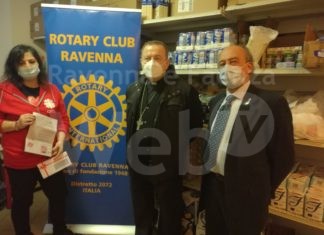 207 Carte prepagate donate alla Caritas Diocesana dal Rotary Club Ravenna