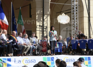 Scambio di auguri in diretta tra Bagnacavallo e le città partner