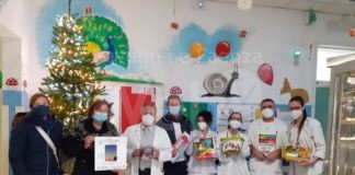 Nuova importante donazione, per la Pediatria di Ravenna, giochi, strumenti musicali, colori e calendari