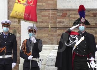 76 anni fa la Liberazione di Ravenna dal nazifascismo: deposte le corone in memoria dei caduti