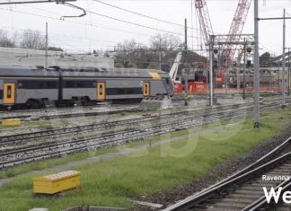 Nuovo cavalcaferrovia Teodorico: completata la posa della struttura in metallo che scavalca i binari