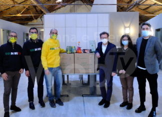 La Coldiretti dona sei pacchi viveri ad altrettante famiglie dell’Unione