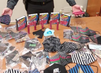 GDF di Cervia: sequestrate mascherine facciali con marchi contraffatti e petardi esplosivi vietati