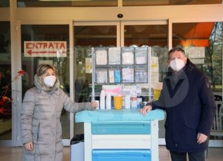 Bagnacavallo: donato alla casa di riposo un nuovo carrello infermieristico di ultima generazione