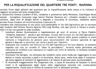 Quartiere Tre Ponti: nasce una petizione per chiedere una riqualificazione