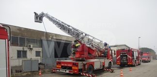 Incendio in uno stabilimento di Cotignola: fortunatamente nessun ferito