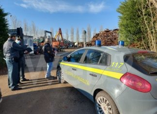 GDF: scattano i controlli sul traporto e la gestione dei rifiuti ferrosi. 2 denunce e sanzioni