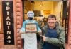 Gianni Morandi e la moglie in visita a Ravenna: “Naturalmente abbiamo mangiato la piadina romagnola”