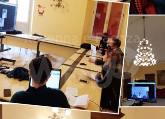 Massa Lombarda: un saluto in videoconferenza con i comuni gemellati di Marmirolo e Parenzo