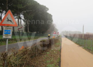 Arriva l’asfalto sulla pista ciclabile di via Ospitalacci