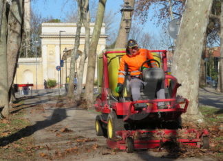 Lavori di manutenzione dei vialetti ciclopedonali di viale dello Stradone