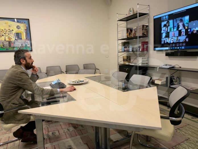 Il sindaco Luca Piovaccari incontra i sindacati, 3 febbraio 2021 (1)