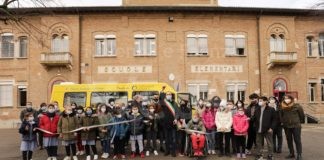 Sant’Agata sul Santerno: inaugurato il nuovo scuolabus donato da Distillerie Mazzari Spa