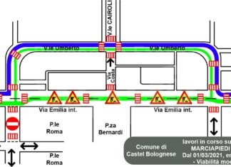 Marciapiedi dei portici di Castel Bolognese: al via i lavori di rifacimento