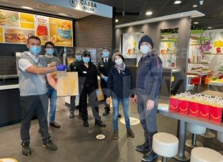 McDonald’s e Fondazione Ronald McDonald doneranno, insieme a Banco Alimentare, 60 pasti caldi a settimana