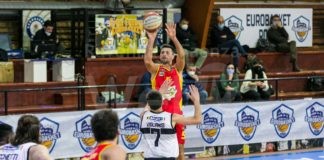 Basket: L’OraSì Ravenna perde sul campo dell’Atlante Eurobasket Roma, 71-61