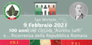 Domani i 100 anni tricolori del Circolo repubblicano di San Michele