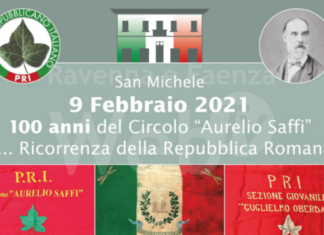 Domani i 100 anni tricolori del Circolo repubblicano di San Michele