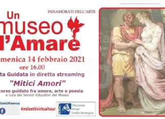 Per San Valentino Palazzo Milzetti propone una visita virtuale dedicata ai “Mitici Amori”