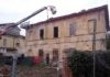 Voltana di Lugo: cominciata la demolizione dell’edificio abbandonato di via Fiumazzo