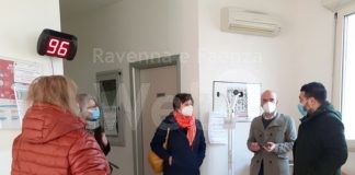 Lugo: il sindaco Davide Ranalli visita la Casa della Salute di Voltana