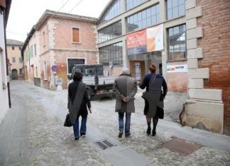 Visita del sindaco al cantiere dell’Ex Mercato Coperto