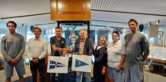 I ravennati in America’s Cup salutano Auckland e il Royal New Zealand Yacht Squadron