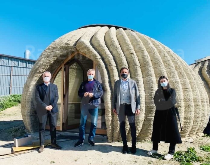 Da sinistra Fabio Bacchilega, Massimo Moretti, Daniele Bassi e Francesca Moretti