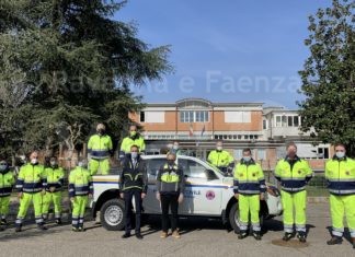 Cotignola: un automezzo e nuove dotazioni per la Protezione Civile impegnata nella gestione dell’emergenza sanitaria
