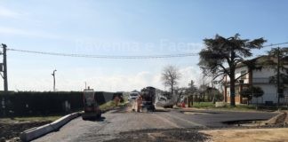 Riprende la circolazione lungo la strada provinciale 118 Dismano in località San Zaccaria