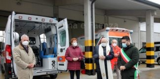 Lugo: una nuova ambulanza alla Pubblica Assistenza nel ricordo di Silvia Sintini