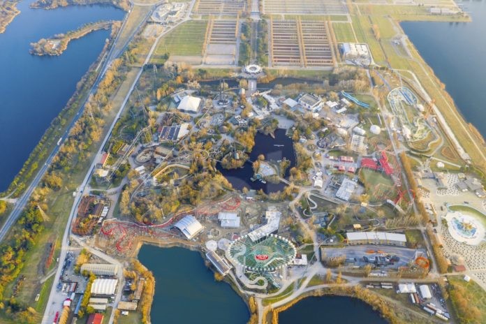 Parco Mirabilandia_veduta aerea