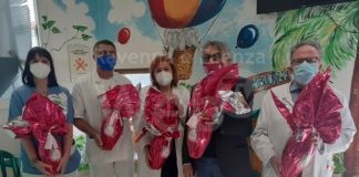 Uova di Pasqua donate alle pediatrie di Ravenna e Faenza