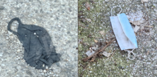 La denuncia: “Mascherine e guanti gettati ovunque”