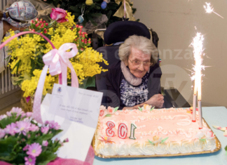 Russi: in tempo di Covid, 103 candeline per il compleanno di Emma Saggioro