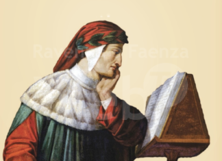 Celebrazioni dantesche: un ritratto ravennate del Sommo Poeta scelto per un francobollo in Slovenia