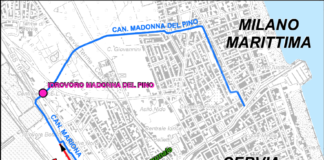 Nuovo canale di scolo per le acque meteoriche a Cervia