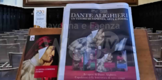 Il “Dante” di Runcaldier sulla copertina dell’Inferno in edicola martedì con il Corriere della Sera