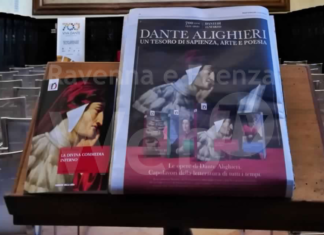 Il “Dante” di Runcaldier sulla copertina dell’Inferno in edicola martedì con il Corriere della Sera
